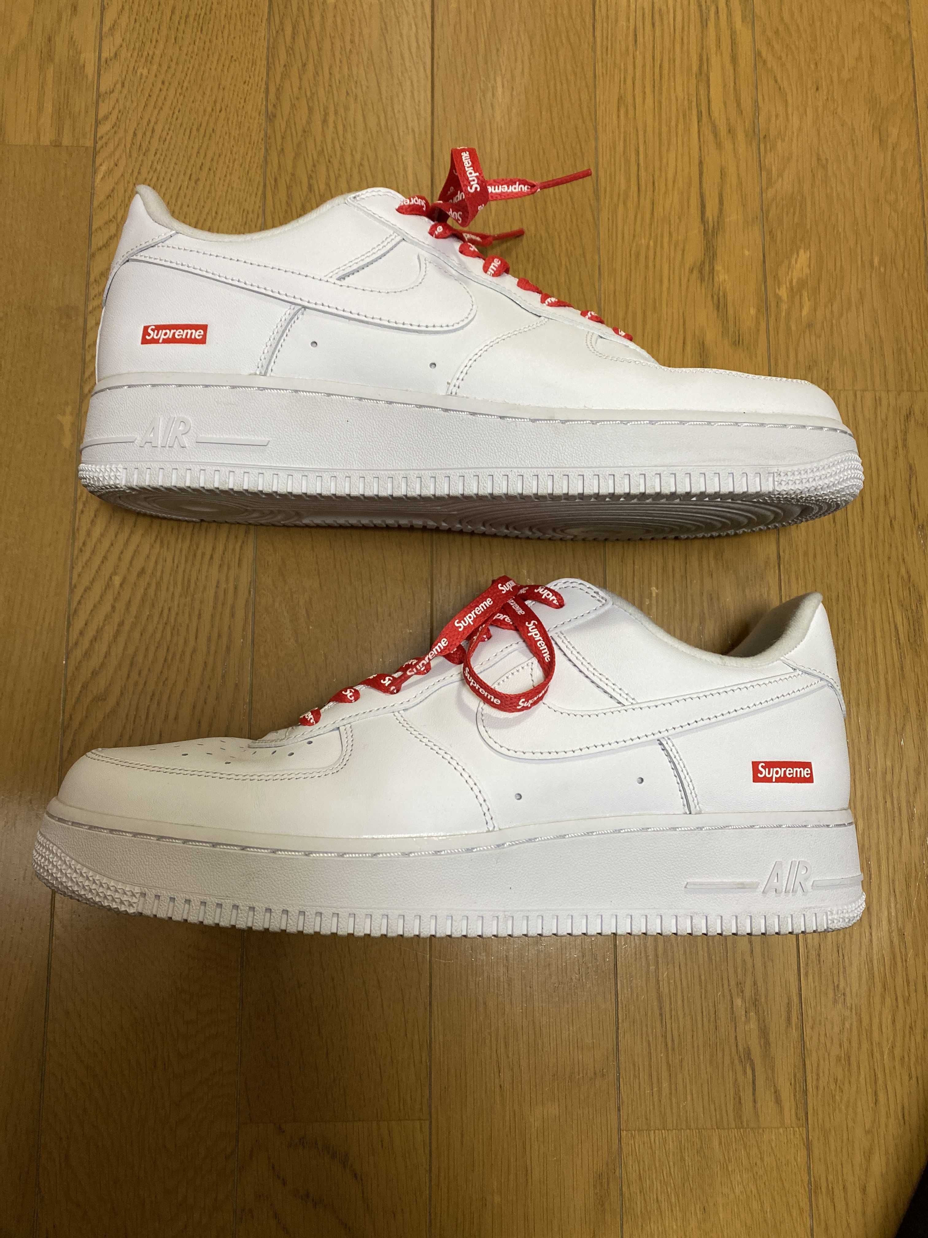 Supreme × Nike Air Force 1 Low "White"
