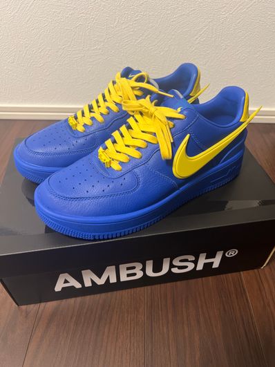 AMBUSH × Nike Air Force 1 Low "Game Royal and Vivid Sulfur"
