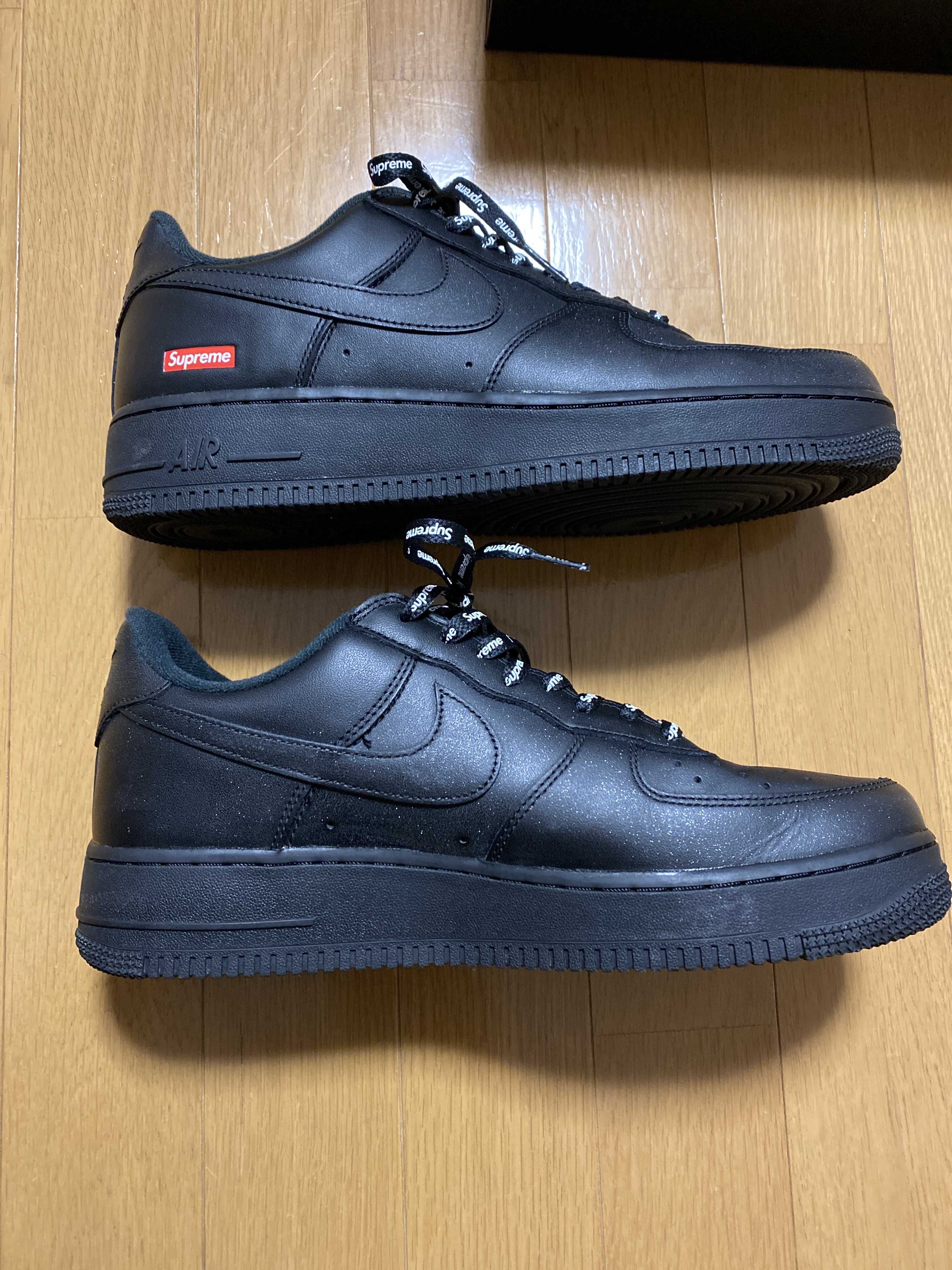 Supreme × Nike Air Force 1 Low "Black"