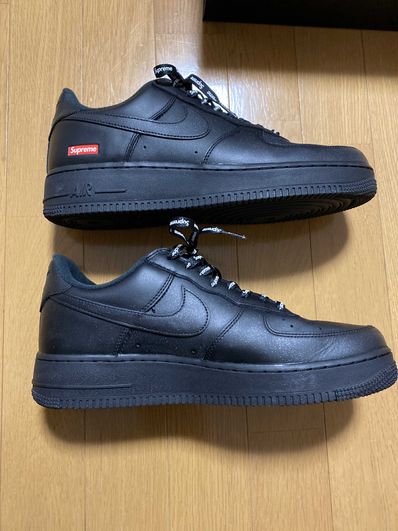 Supreme × Nike Air Force 1 Low "Black"