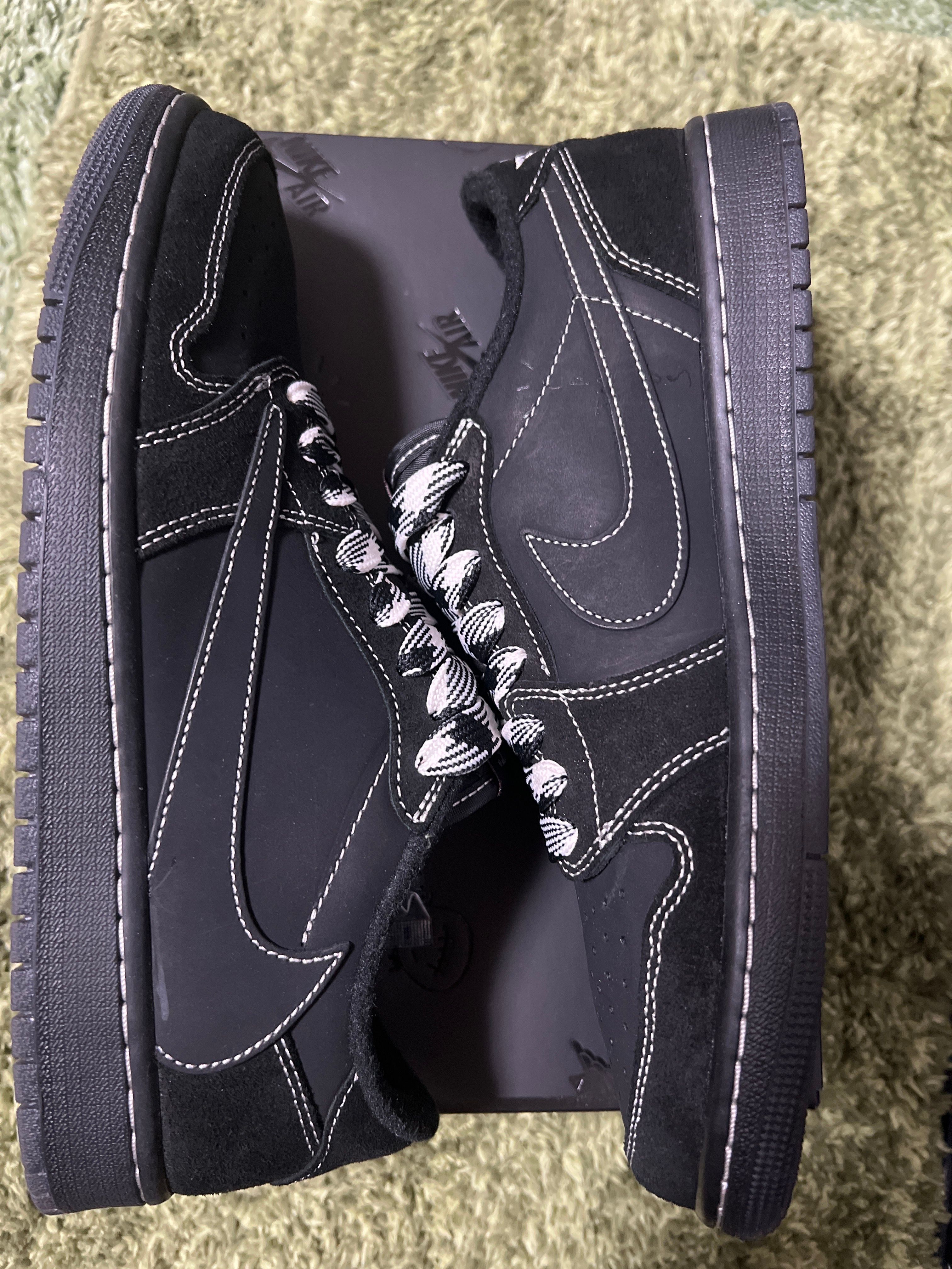 Travis Scott × Nike Air Jordan 1 Low OG SP "Black Phantom"