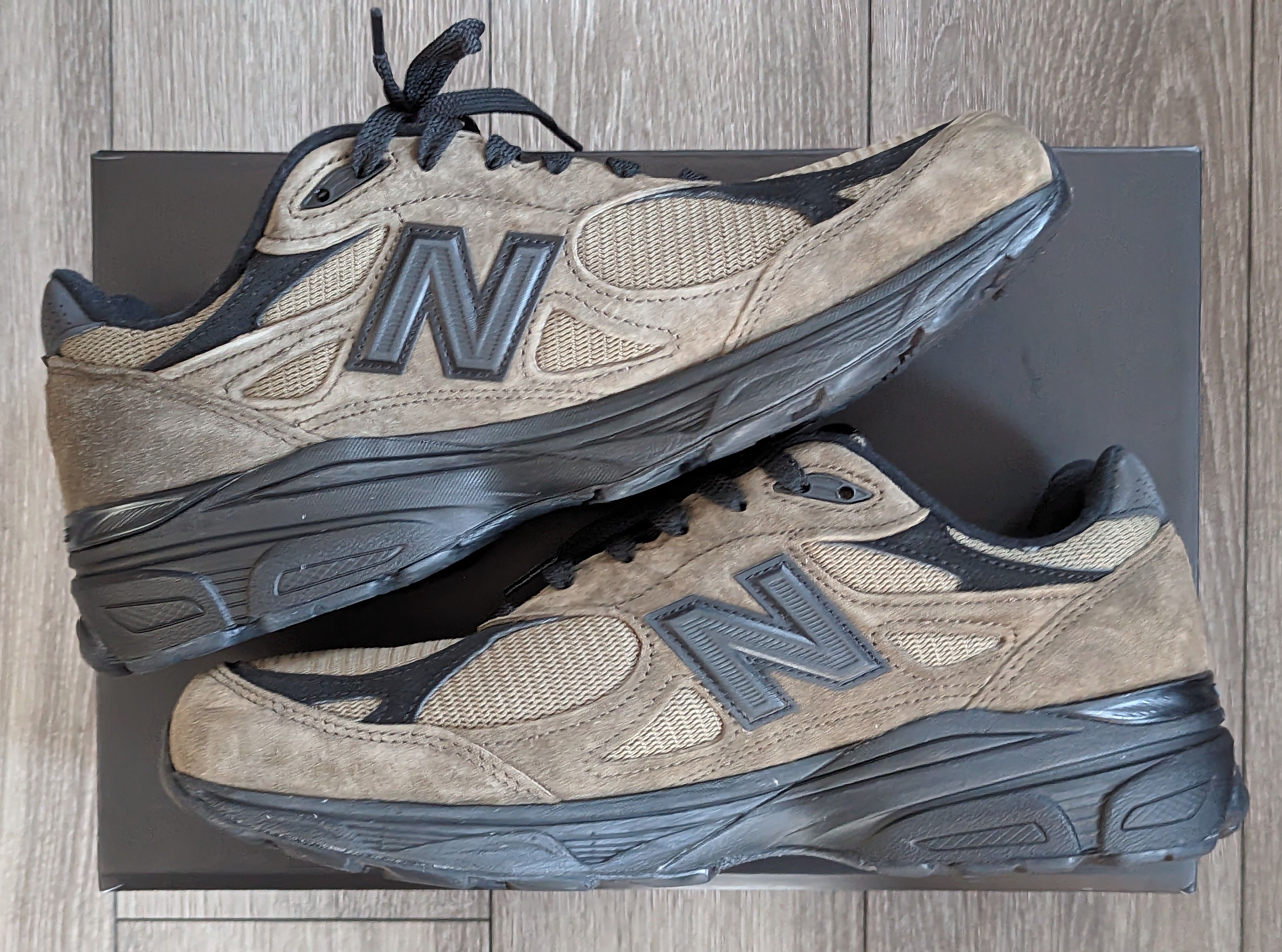 JJJJound × New Balance 990V3 "Slate Black"