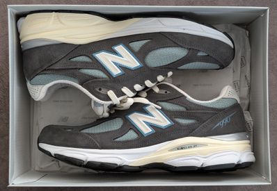 KITH × New Balance 990V3 "Steel Blue"
