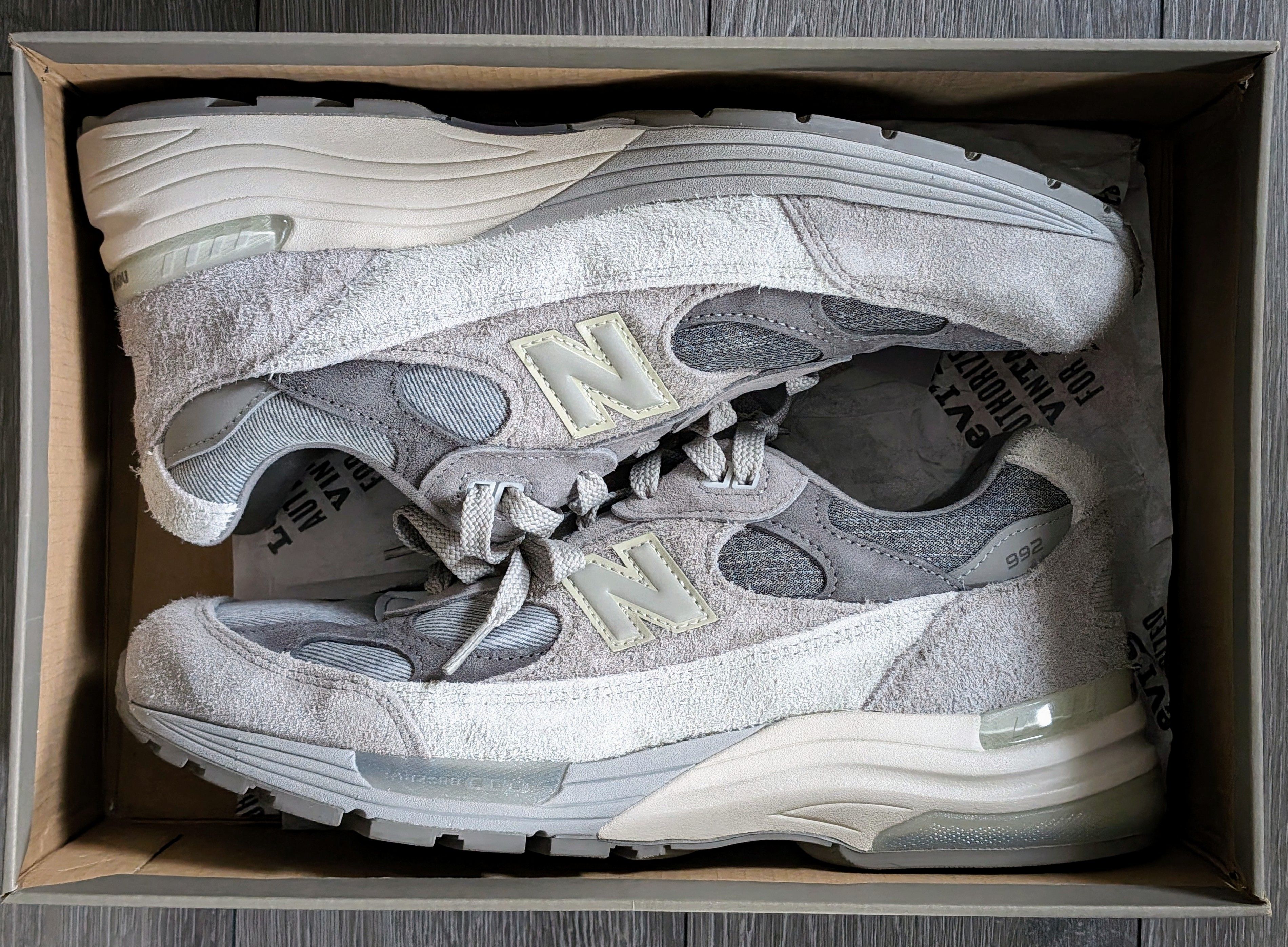 Levi's × New Balance 992 "Gray Denim"