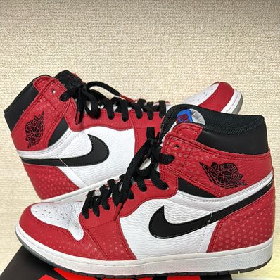 Spiderman × Nike Air Jordan 1 Origin Story "Gym Red/White/Photo Blue/Black"