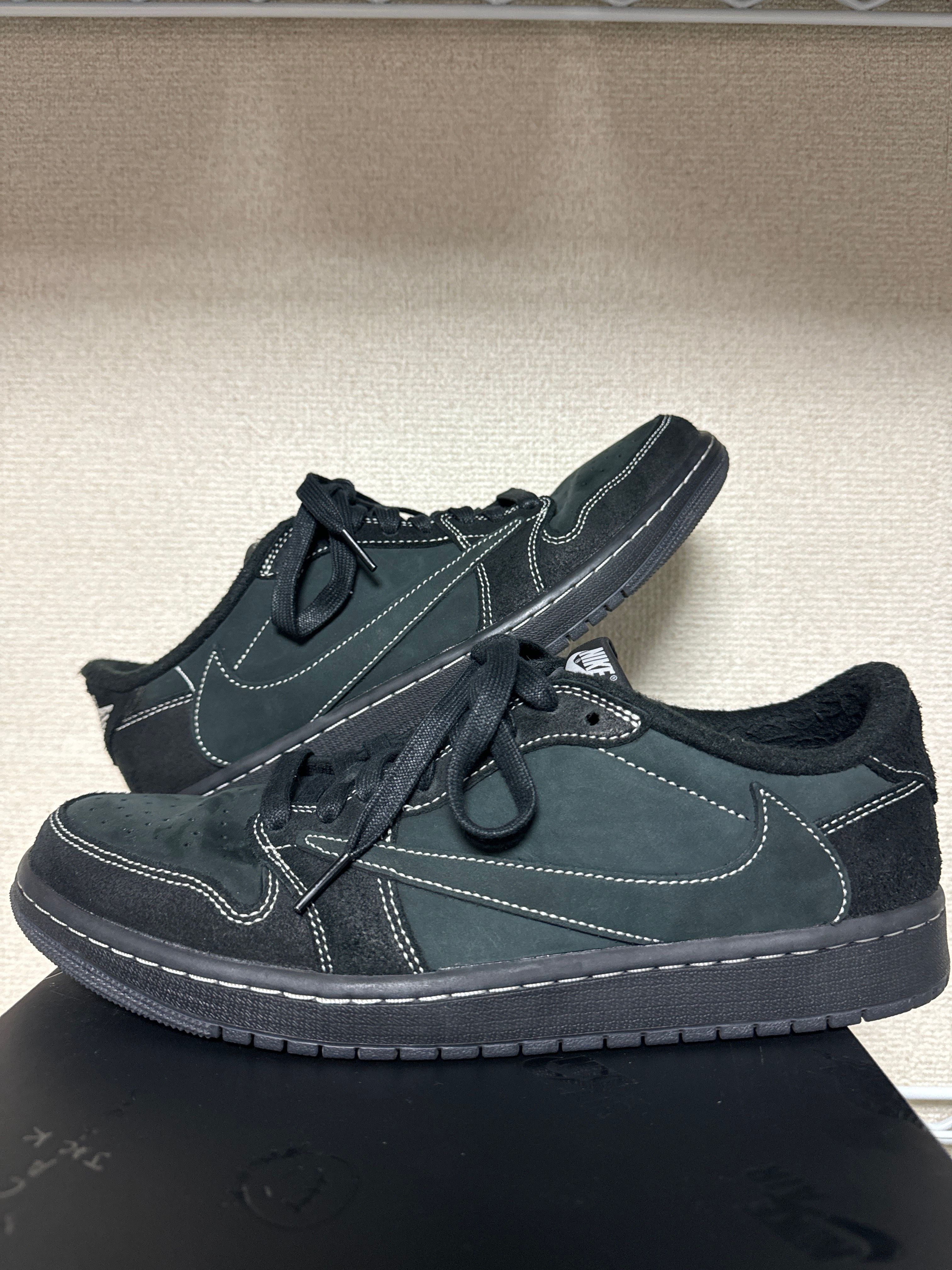 Travis Scott × Nike Air Jordan 1 Low OG SP "Black Phantom"