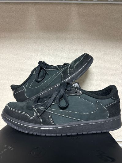 Travis Scott × Nike Air Jordan 1 Low OG SP "Black Phantom"