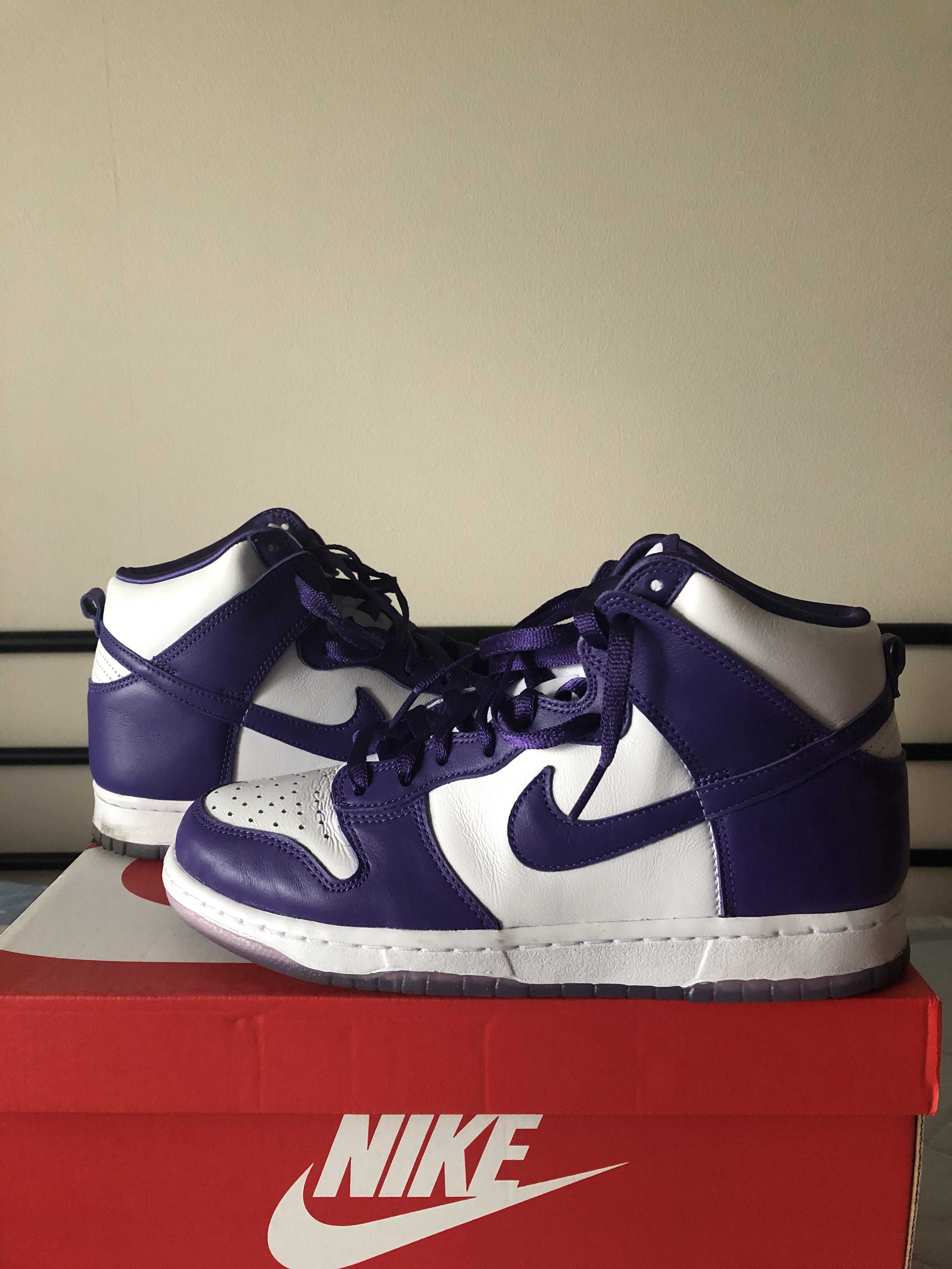 NIKE DUNK HIGH Women's "VARSITY PURPLE"