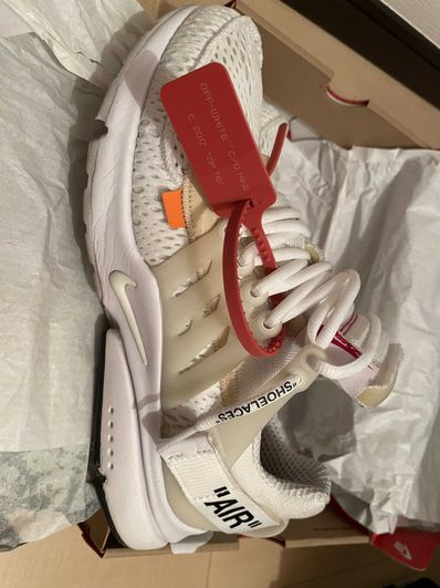 Off-White × Nike Air Presto "White/Black/Cone"