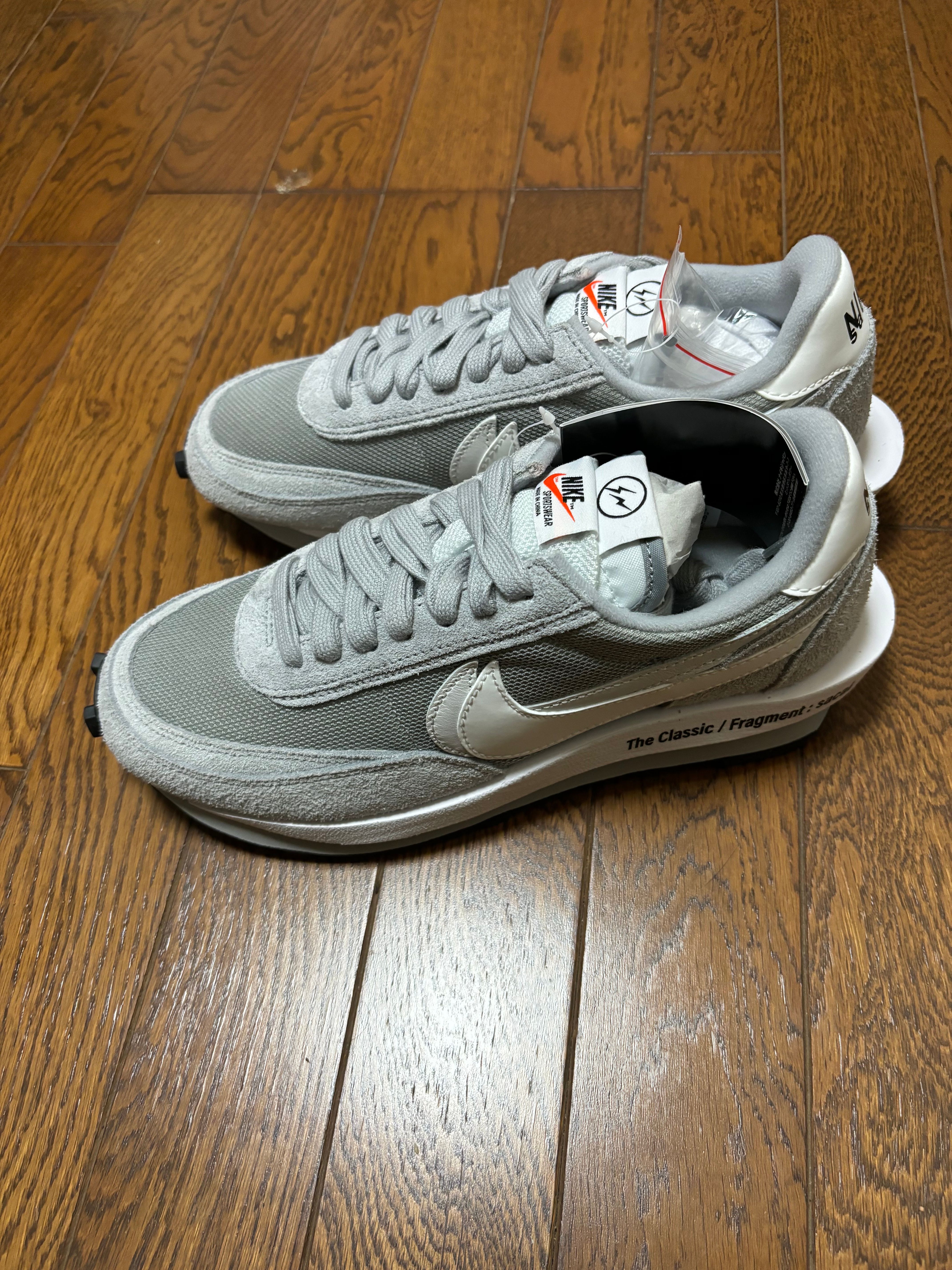 Fragment × sacai × Nike LD Waffle "Light Smoke Grey"