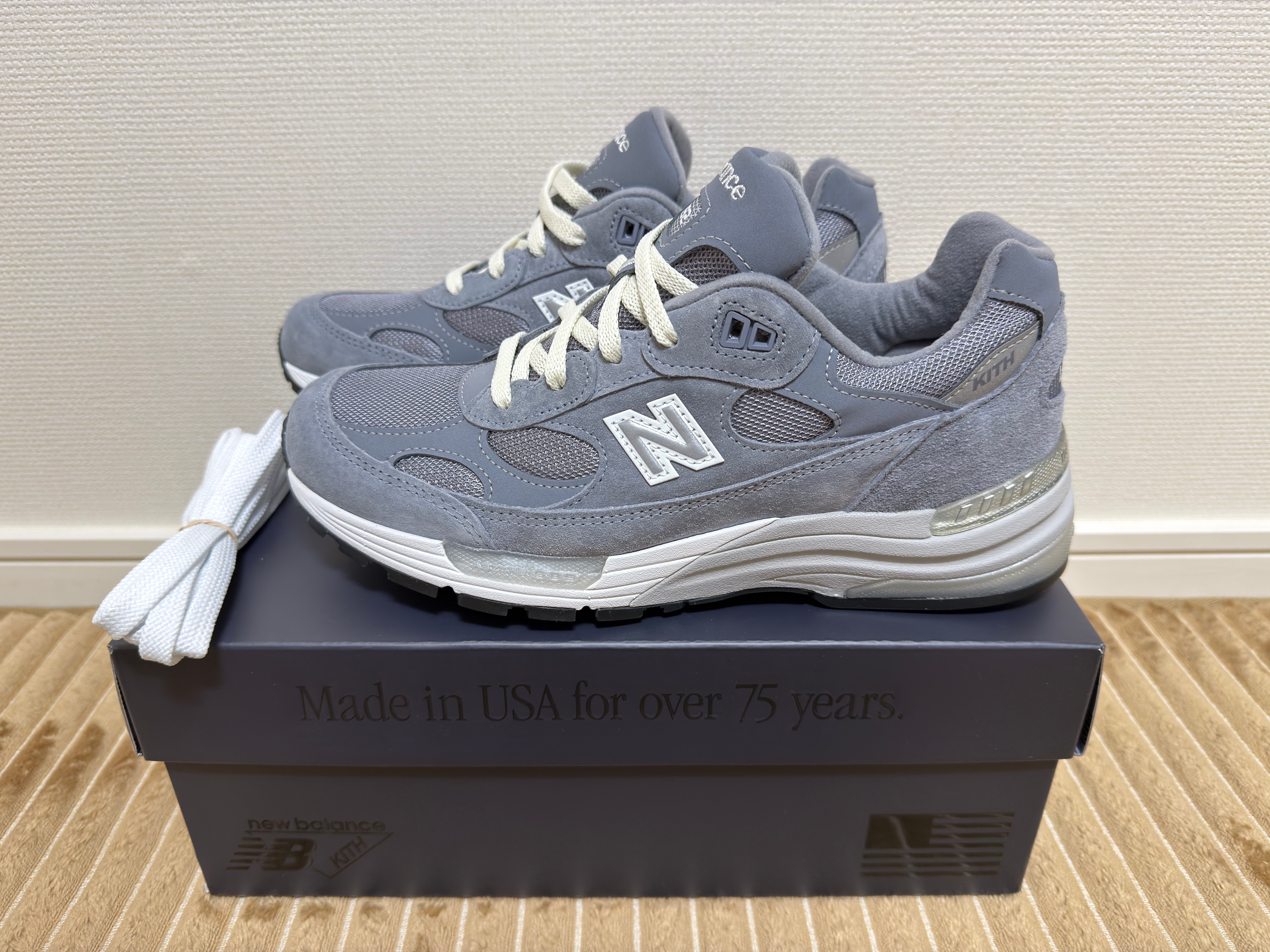 KITH × New Balance 992 Made in USA "Argon"