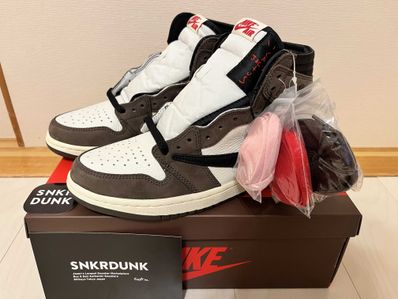 Travis Scott × Nike Air Jordan 1 Retro High OG TS SP "Sail/Dark Mocha"