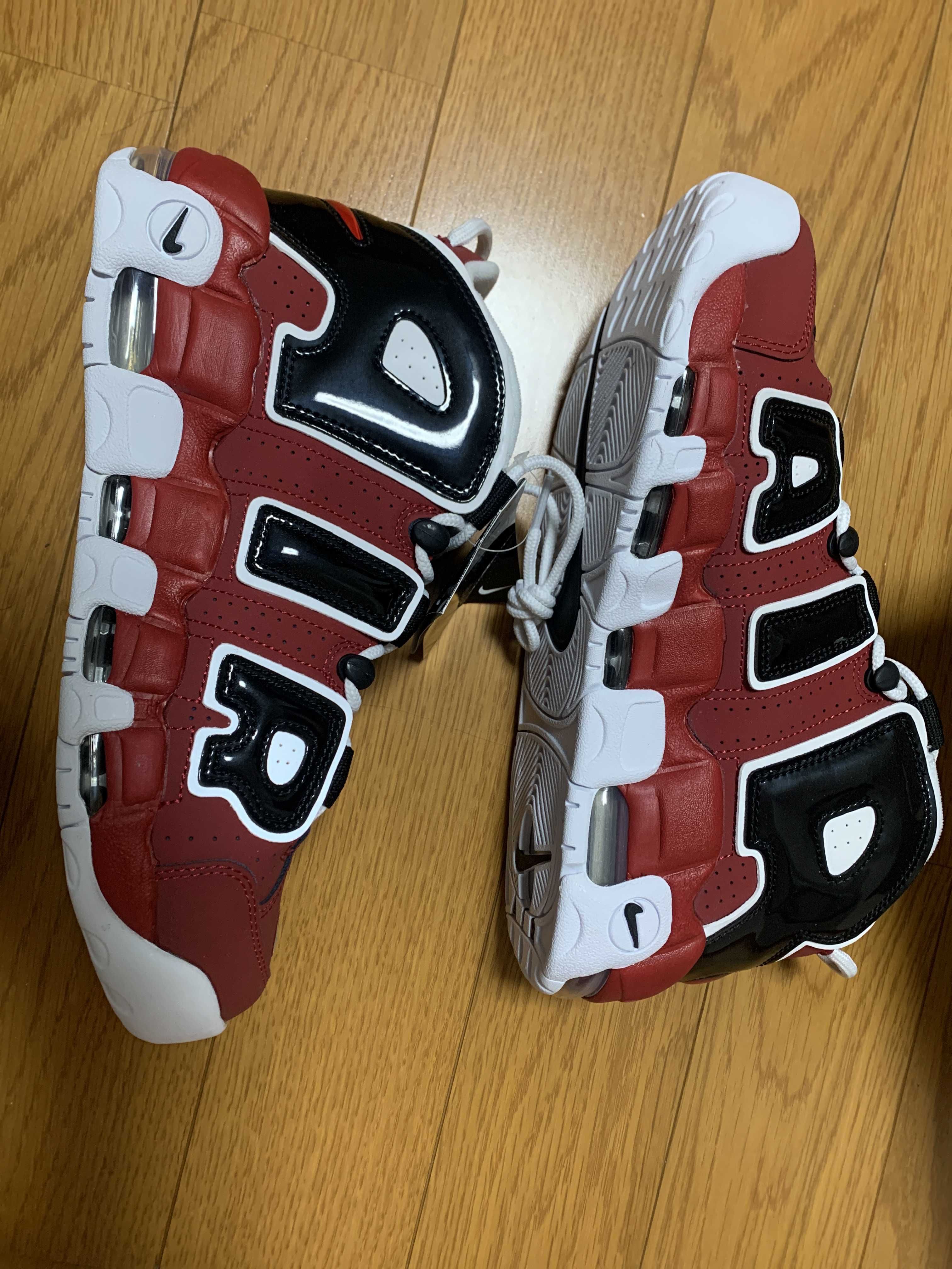 NIKE AIR MORE UPTEMPO ’96 "VARSITY RED/WHITE/BLACK"(2017)