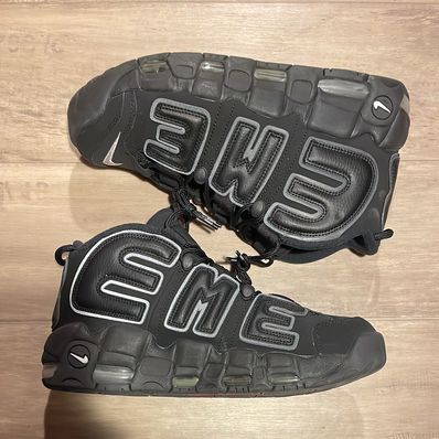 Supreme × Nike Air More Uptempo "Black"