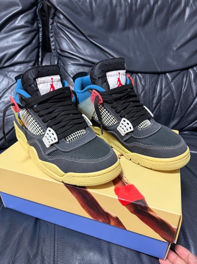 UNION × Nike Air Jordan 4 "Off Noir"