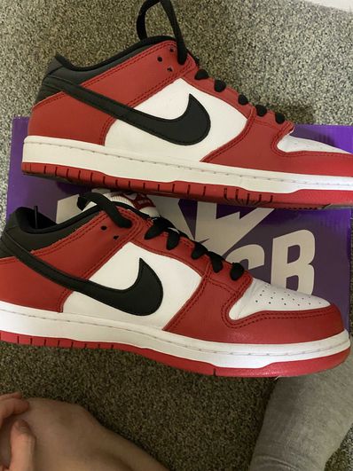 Nike SB Dunk Low Pro "J-Pack Chicago/Varsity Red and White"