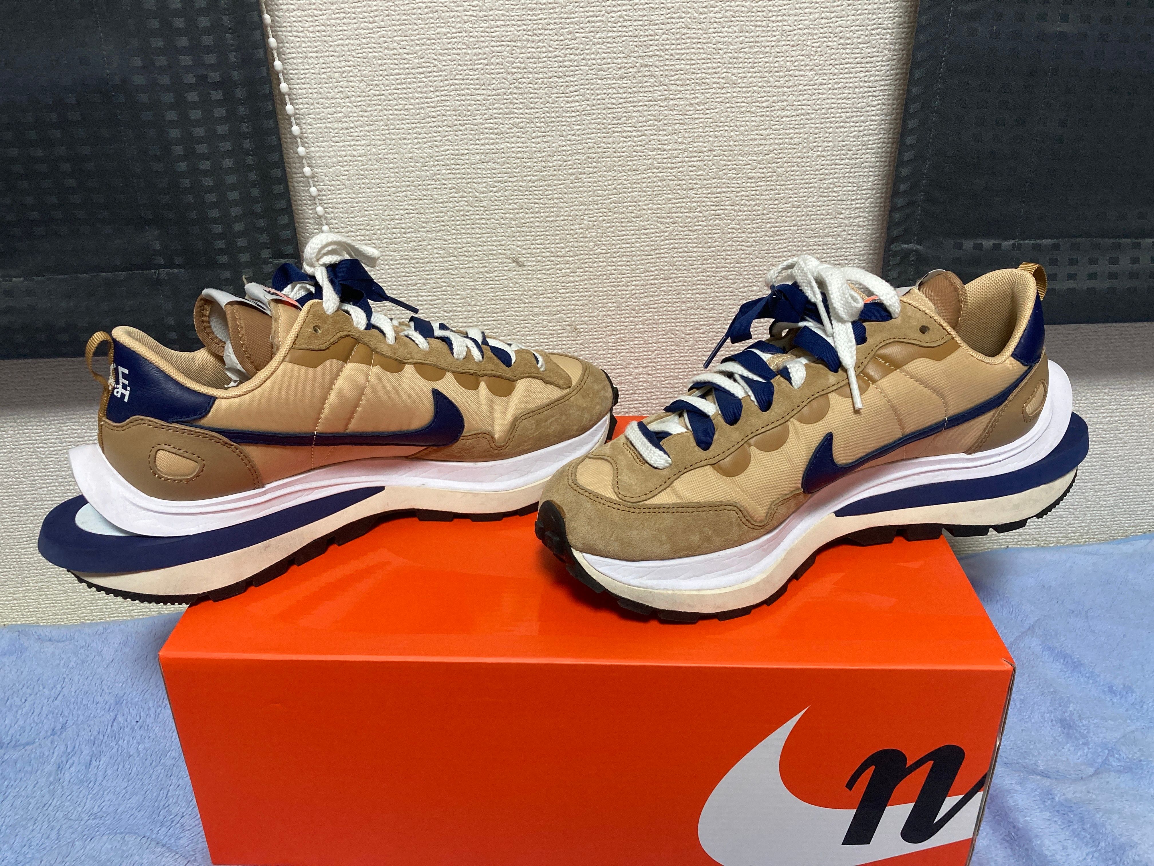 Sacai × Nike Vapor Waffle "Sesame And Blue Void"