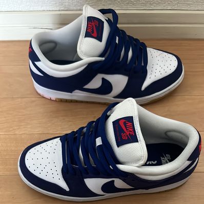 Nike SB Dunk Low "Los Angeles Dodgers/Deep Royal Blue"