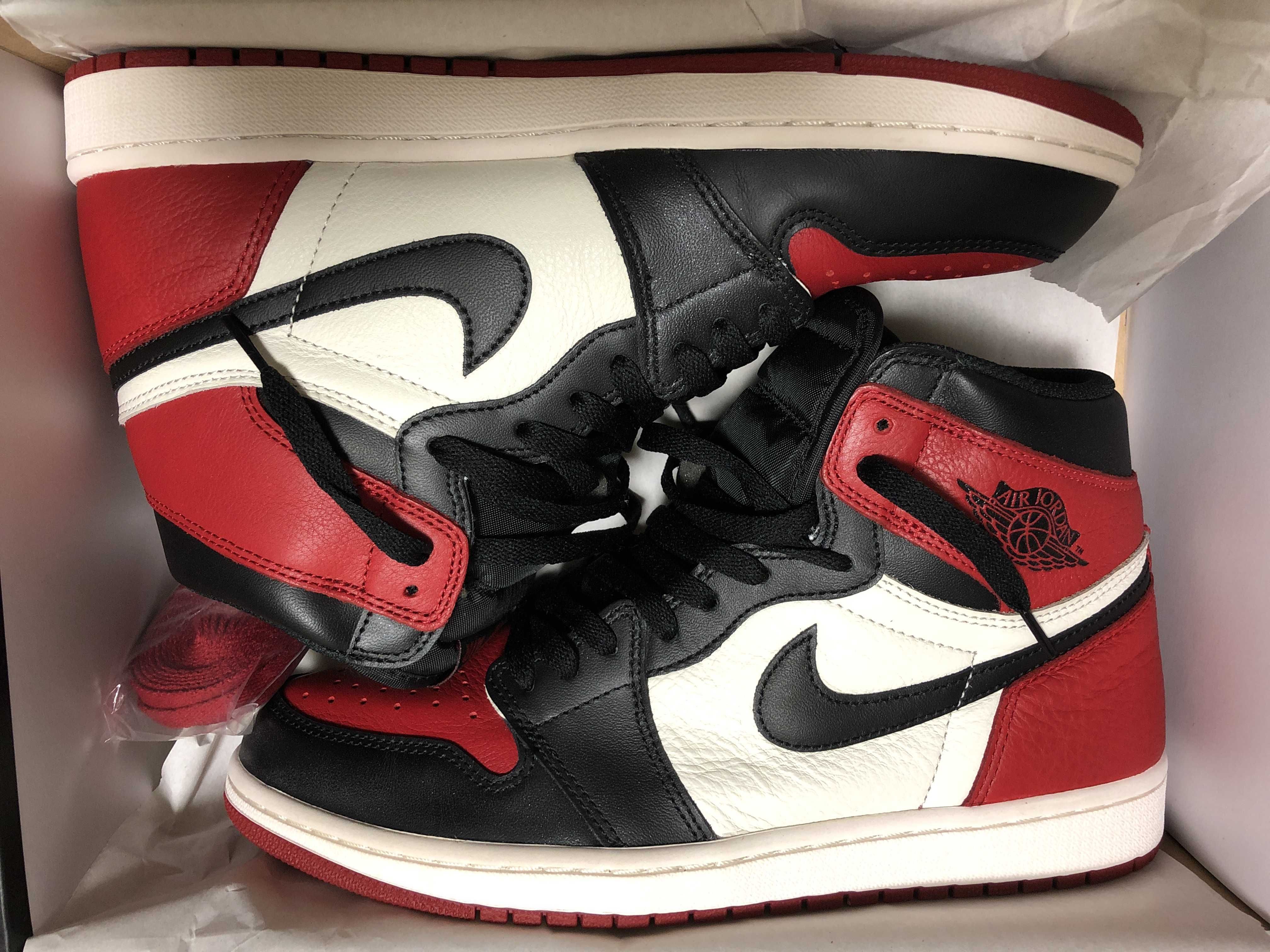 Nike Air Jordan 1 Retro High OG "Bred Toe"