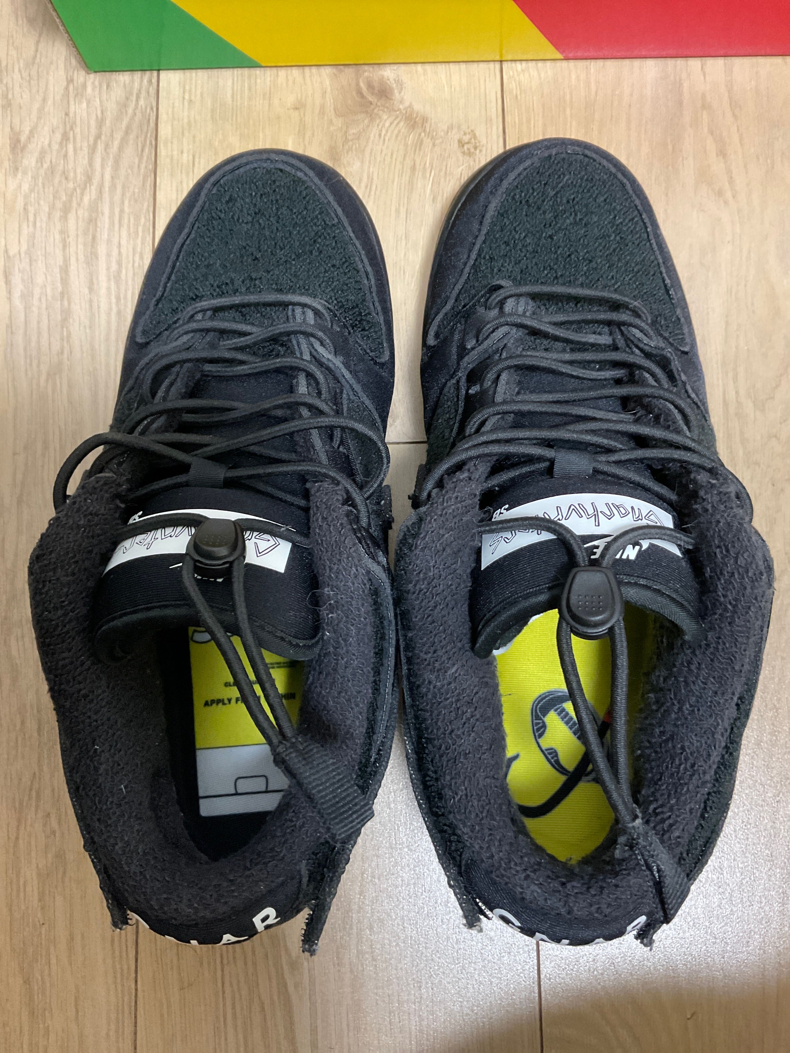 Gnarhunters × Nike SB Dunk Low "Black/White"