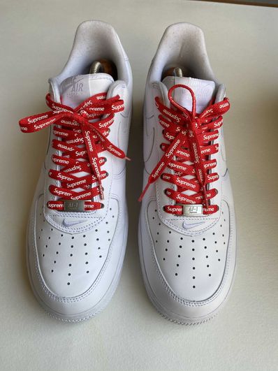 Supreme × Nike Air Force 1 Low "White"