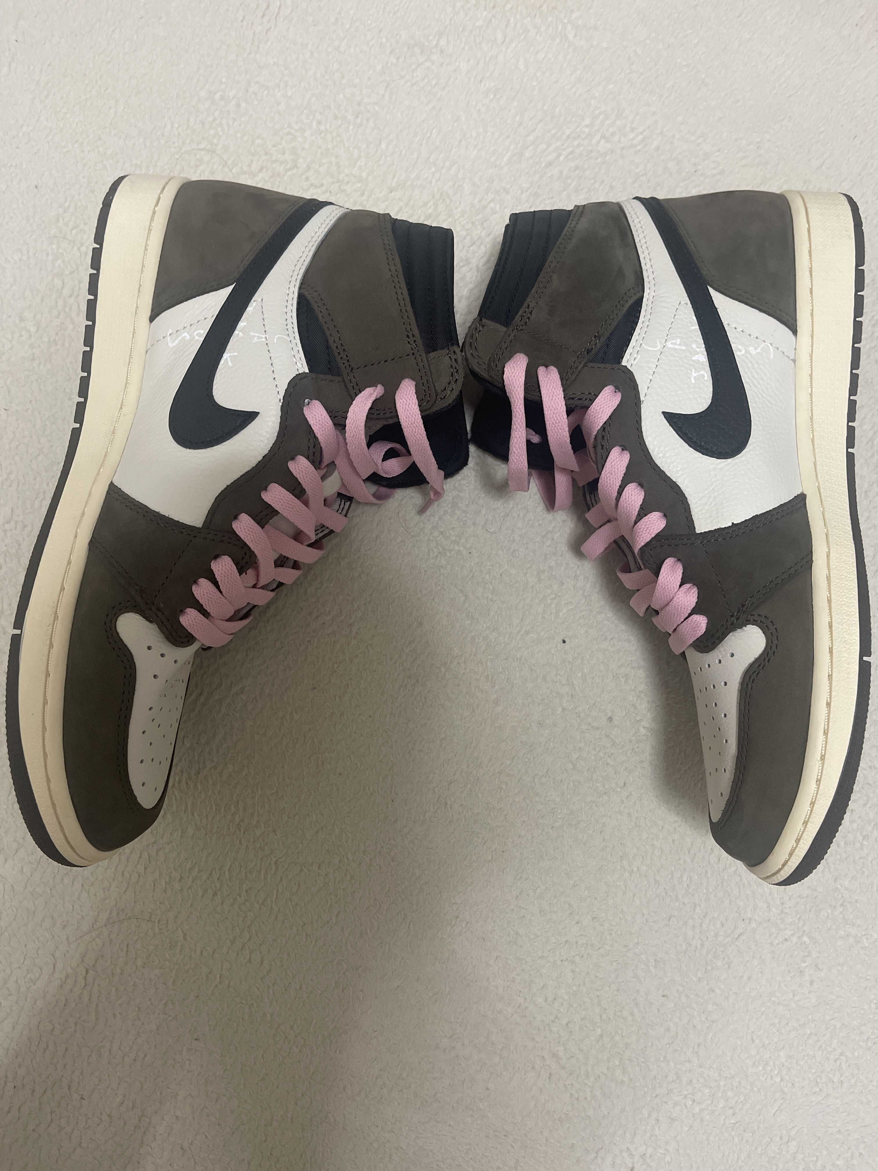 Travis Scott × Nike Air Jordan 1 Retro High OG TS SP "Sail/Dark Mocha"