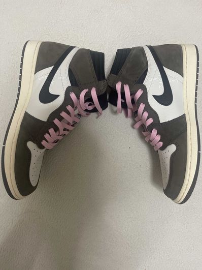 Travis Scott × Nike Air Jordan 1 Retro High OG TS SP "Sail/Dark Mocha"