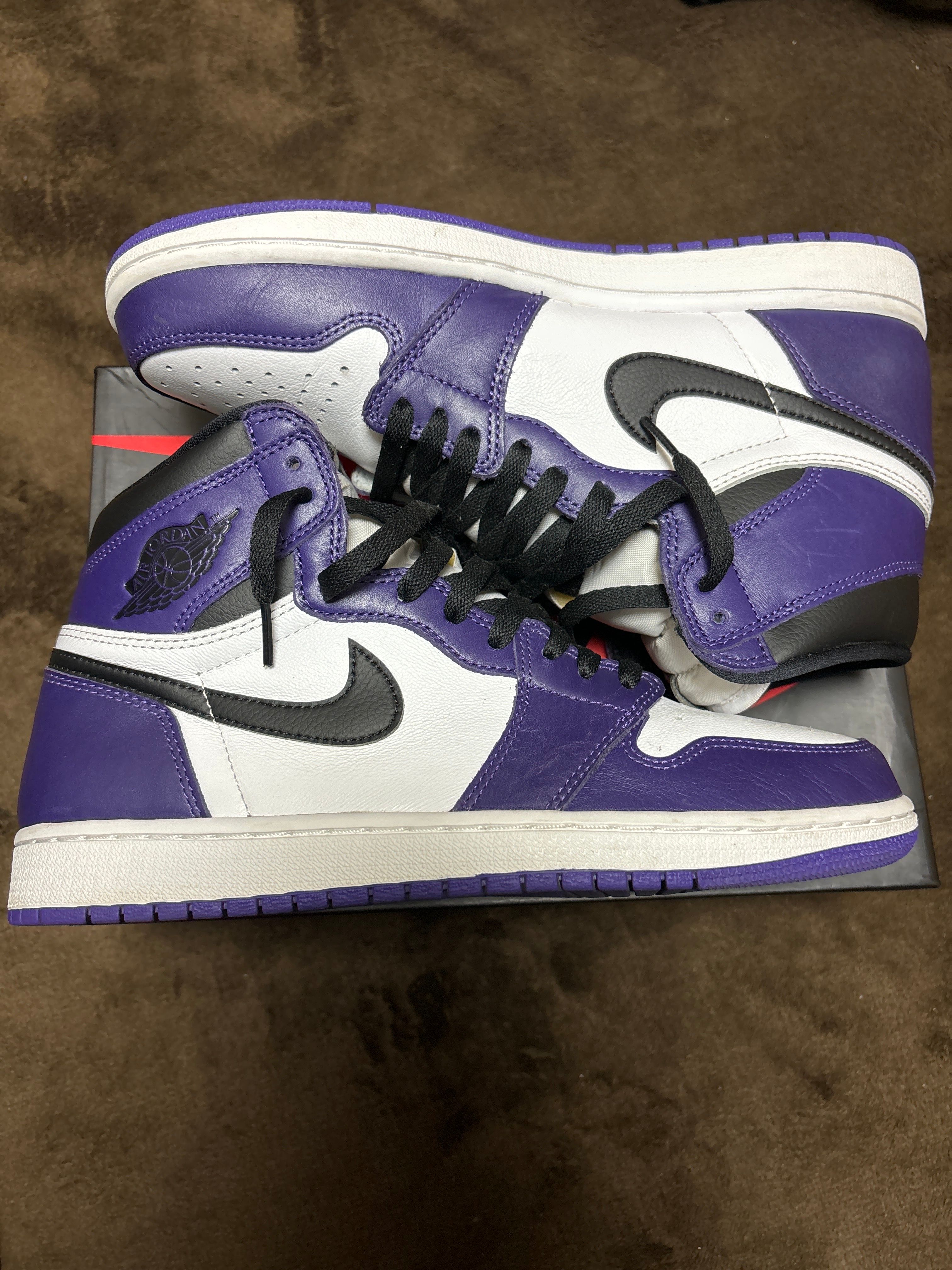 Nike Air Jordan 1 Retro High OG "Court Purple White/Black" (2020)