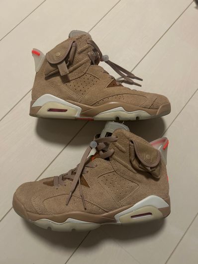 Travis Scott × Nike Air Jordan 6 "British Khaki"