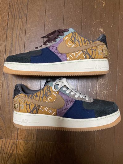 Travis Scott × Nike Air Force 1 Low Cactus Jack "Multi Color"