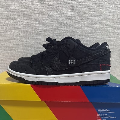 Wasted Youth × Nike SB Dunk Low "Black Denim" / VERDY