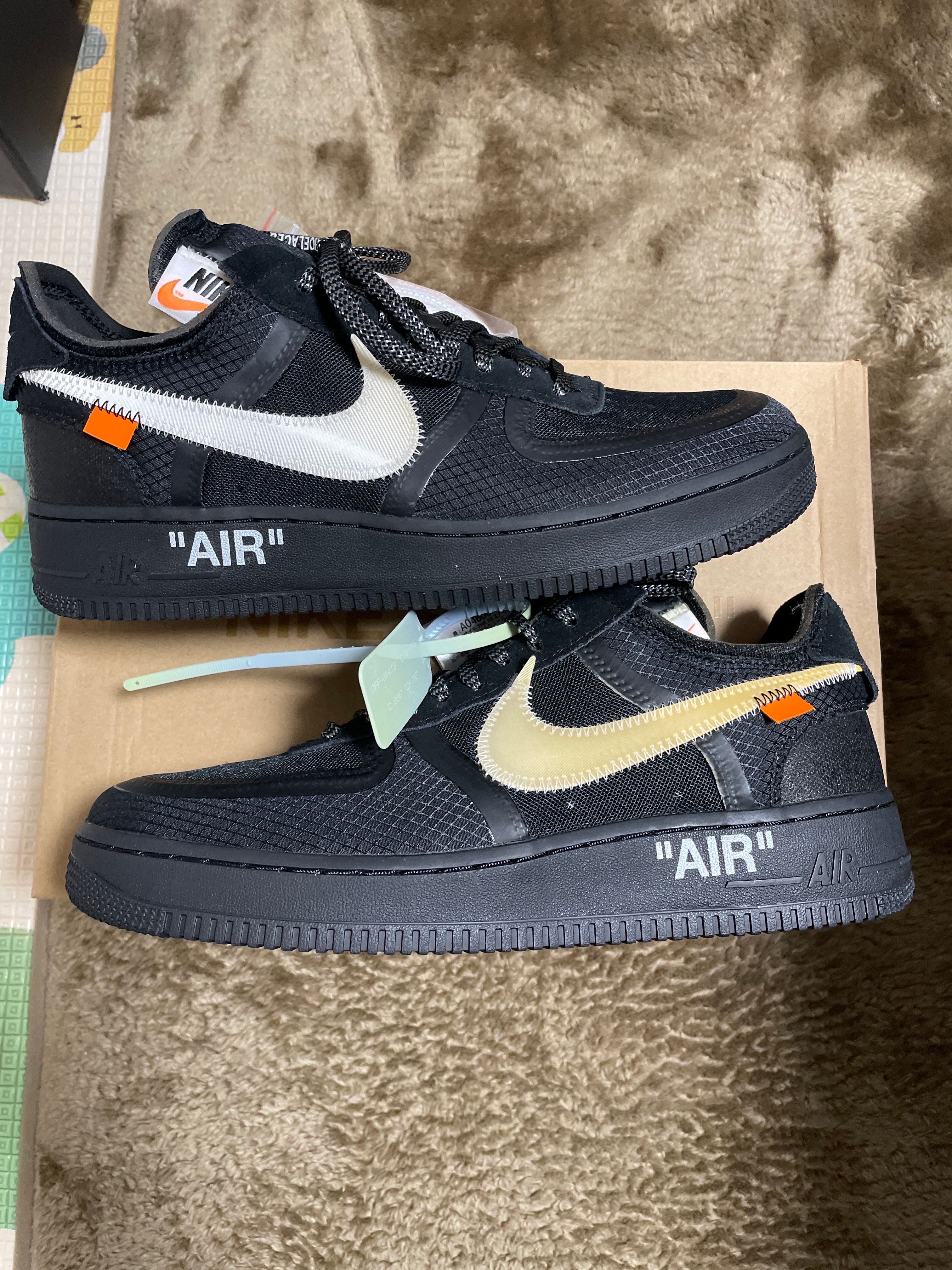 Off-White × Nike Air Force 1 Low "Black"