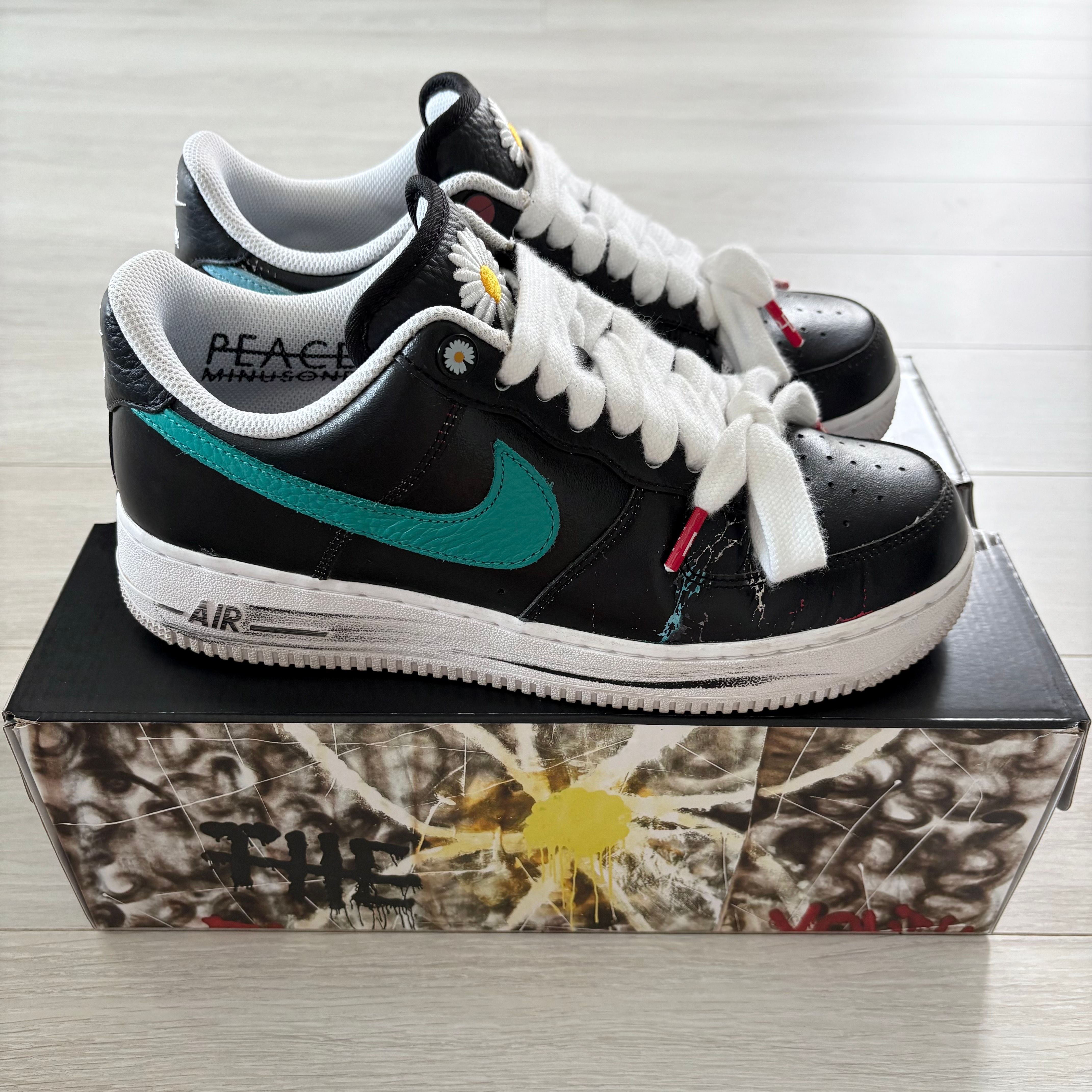 PEACEMINUSONE × Nike Air Force 1 Low '07 Para-Noise 3.0 "Black and Multi-Color" / G-DRAGON