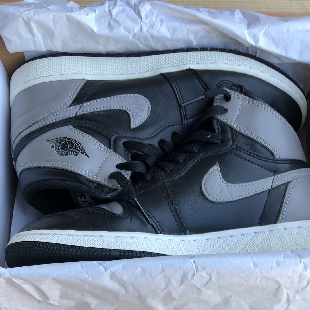 Nike GS Air Jordan 1 Retro High OG BG "Shadow" (2018)