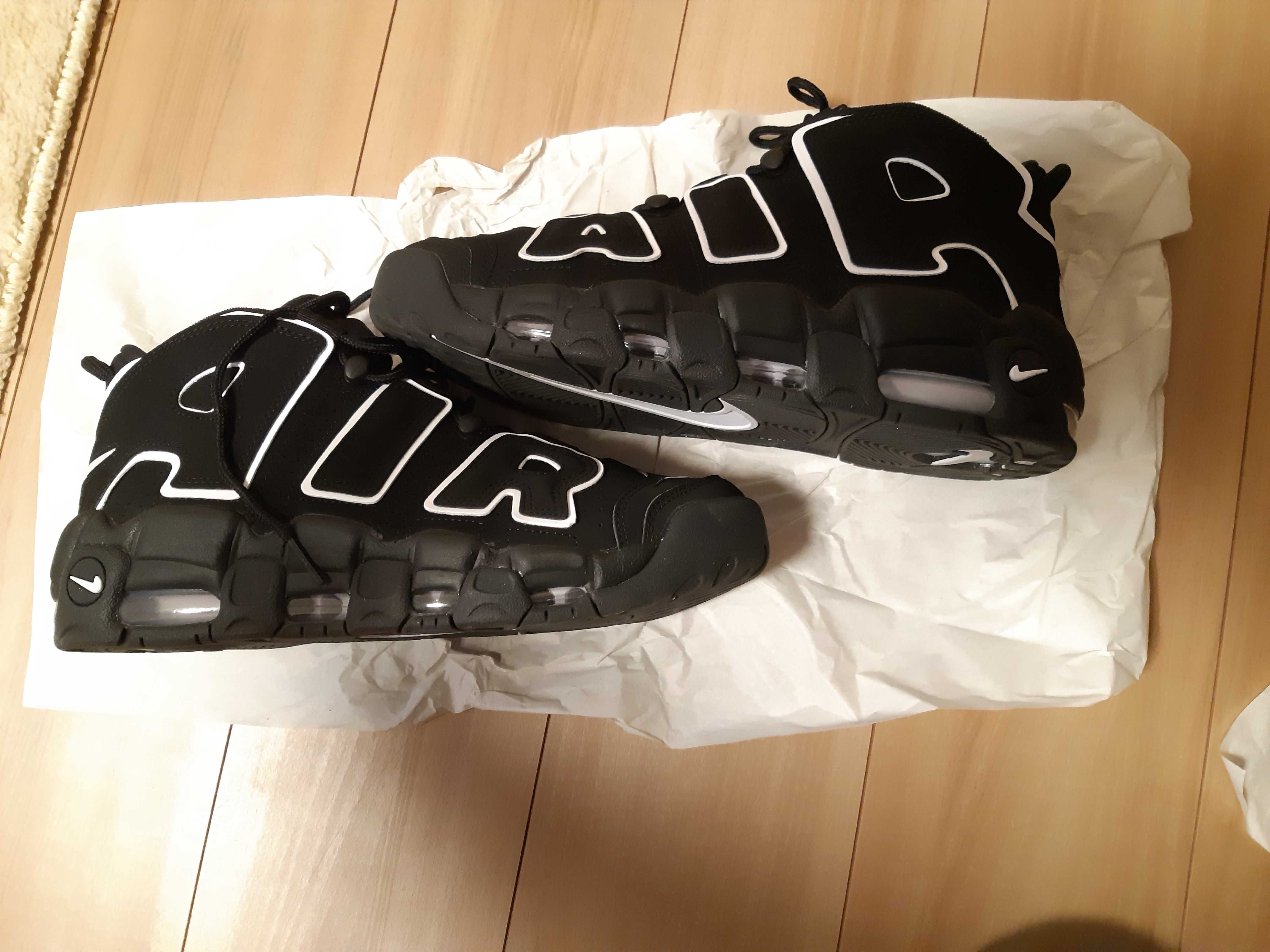 Nike Air More Uptempo "Black/White"(2020)