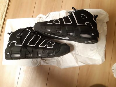Nike Air More Uptempo "Black/White"(2020)