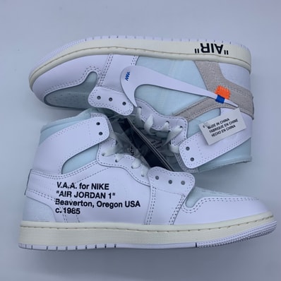 Virgil Abloh Archive (V.A.A.) × Nike Air Jordan 1 Retro High OG "Alaska"