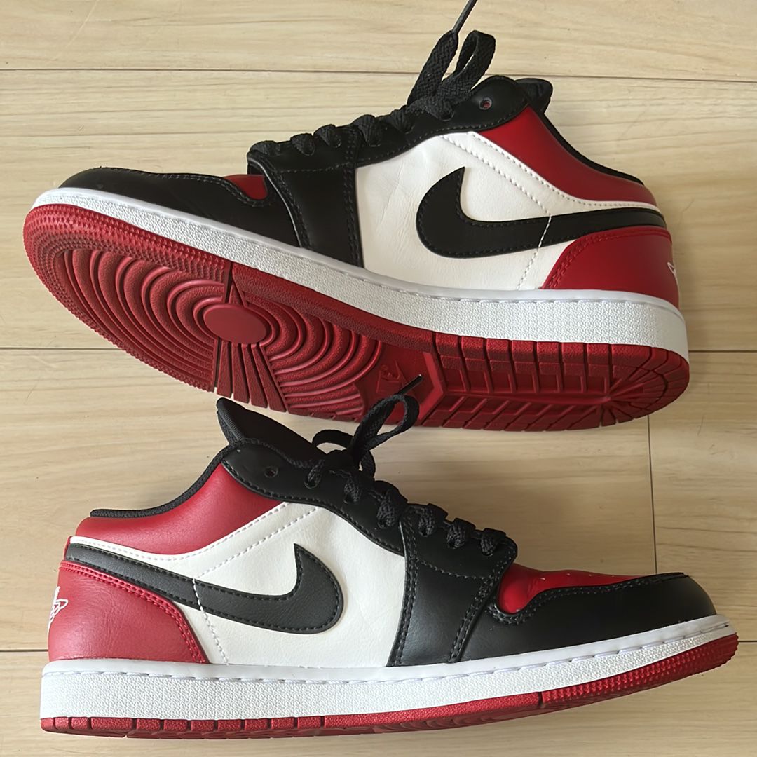 Nike Air Jordan 1 Low "Bred Toe"