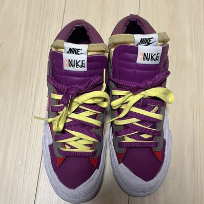 KAWS × sacai × Nike Blazer Low "Purple Dusk"