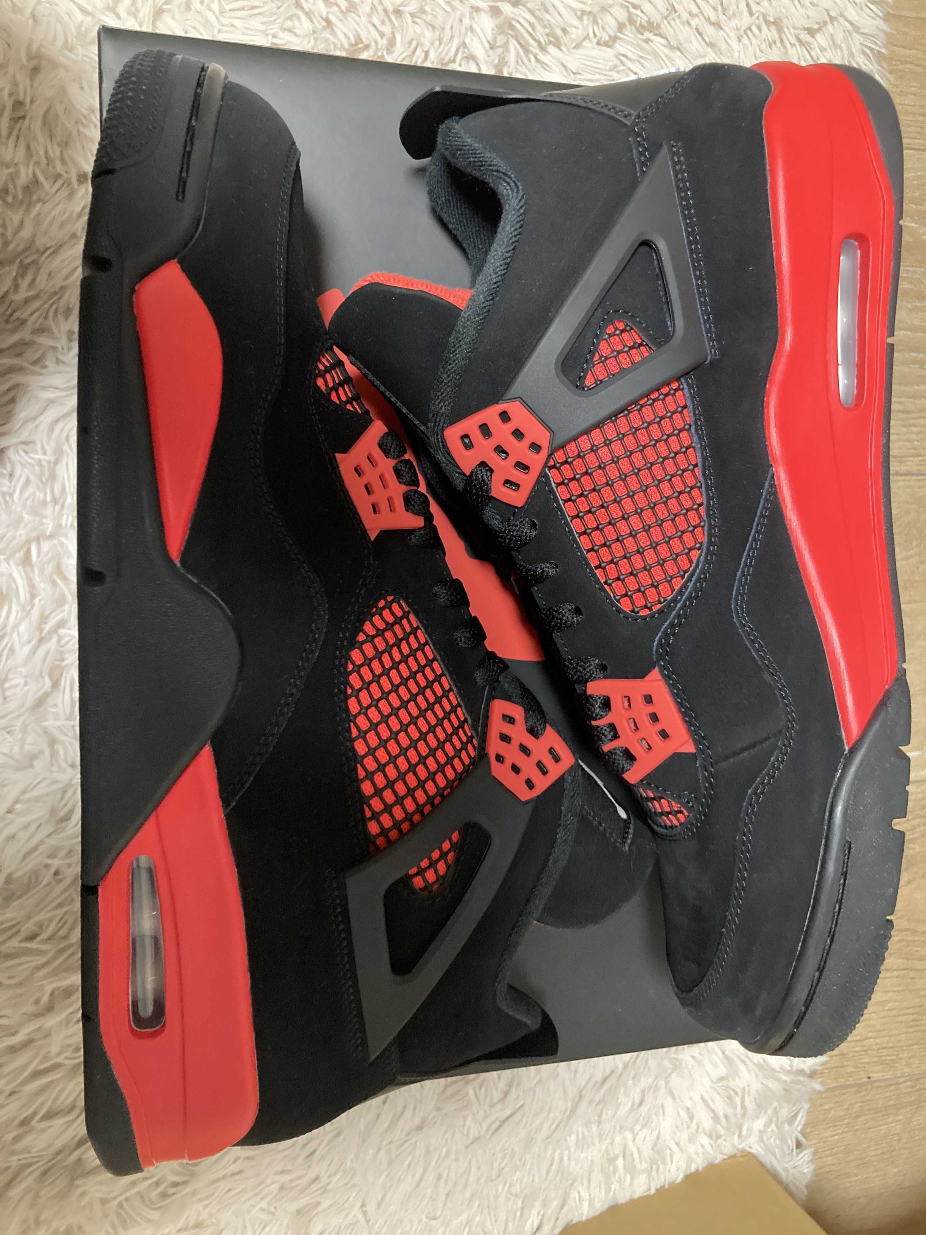 Nike Air Jordan 4 "Red Thunder/Crimson"