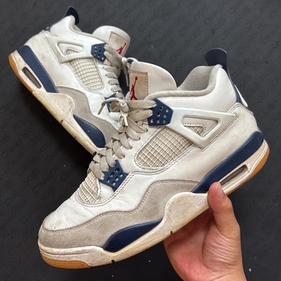 Nike SB Air Jordan 4 Retro SP "Summit White/Navy"