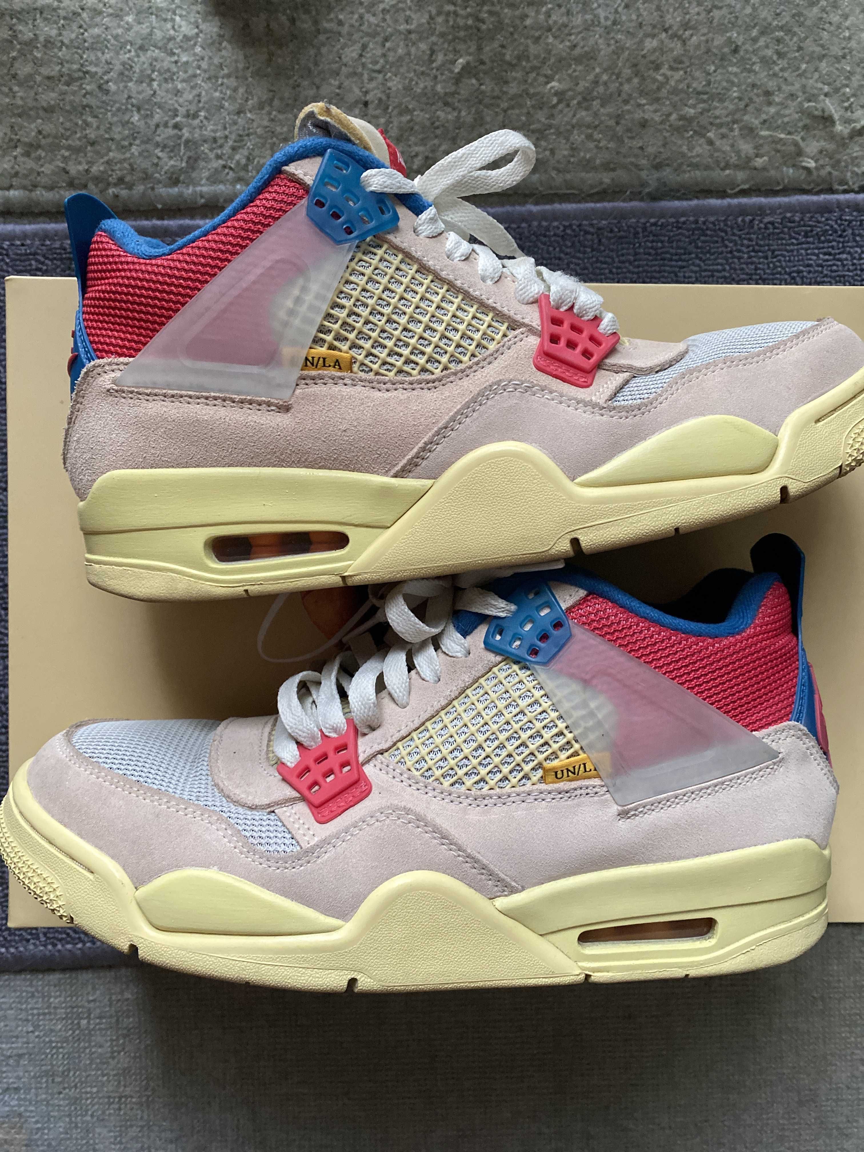 UNION × Nike Air Jordan 4 SP "Guava Ice/Light Fusion Red"