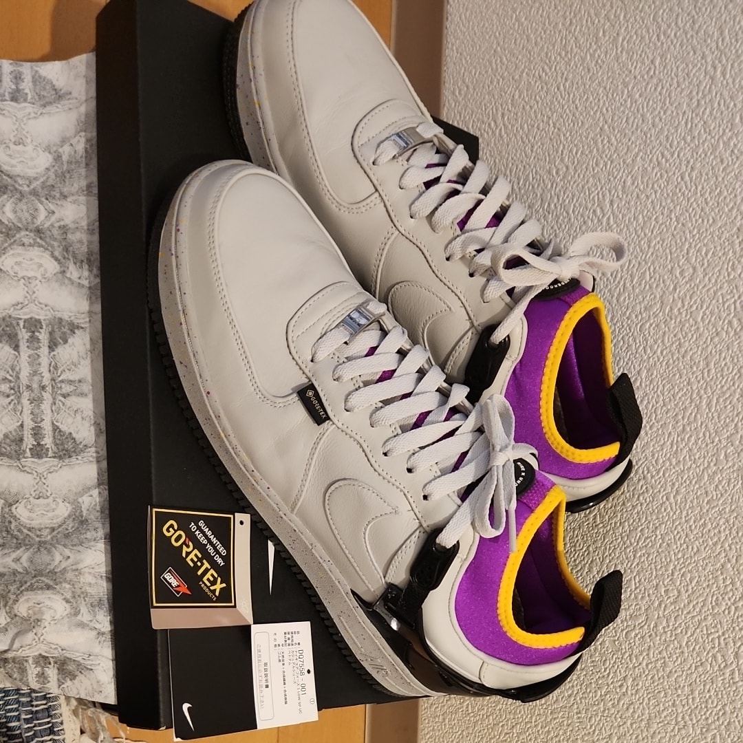 UNDERCOVER × Nike Air Force 1 Low "Grey Fog"