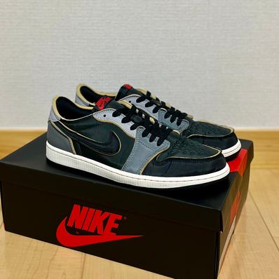 Nike Air Jordan 1 Low OG EX "Black and Smoke Grey"