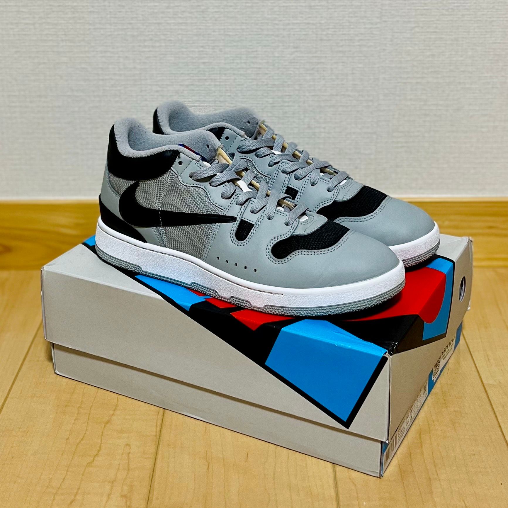 Travis Scott Cactus Jack × Nike Attack (Mac Attack) "Light Smoke Grey"