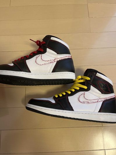 Nike Air Jordan 1 High OG Defiant "Black/Yellow/Gym Red"