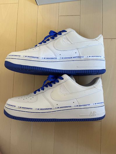 Uninterrupted × Nike Air Force 1 "White/Lapis Blue"