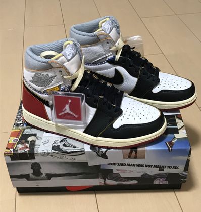 UNION × Nike Air Jordan 1 Retro High OG NRG "Varsity Red/Wolf Grey"