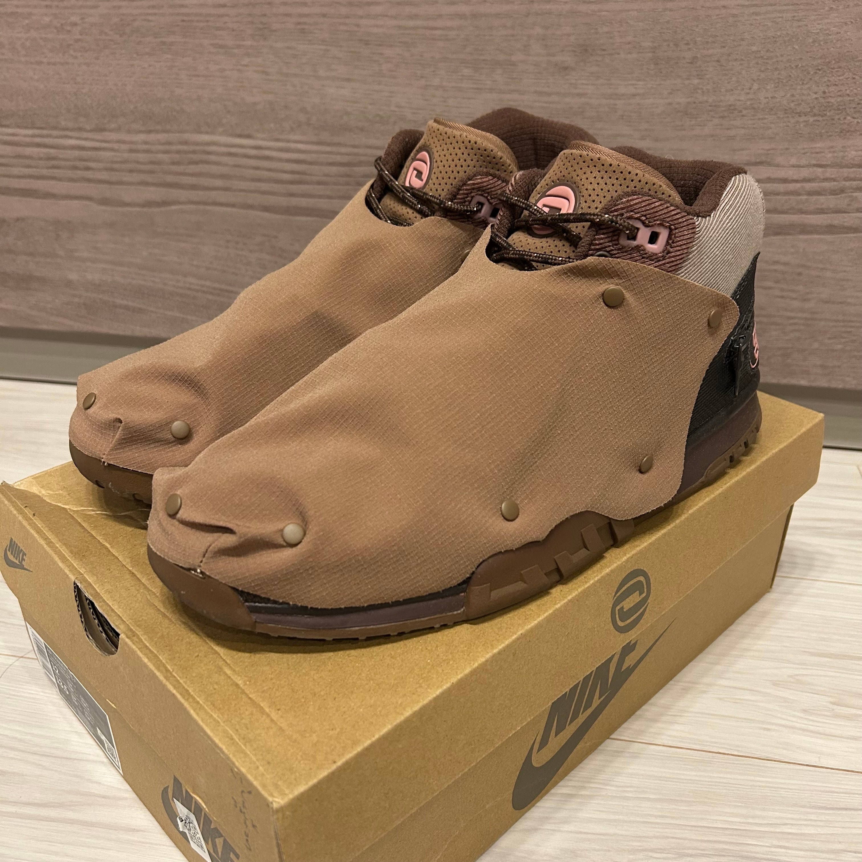 Travis Scott x Nike Air Trainer 1 SP "Archaeo Brown and Rust Pink"