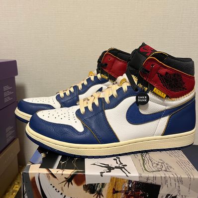 Union × Nike Air Jordan 1 Retro High OG NRG "Storm Blue/Varsity Red"